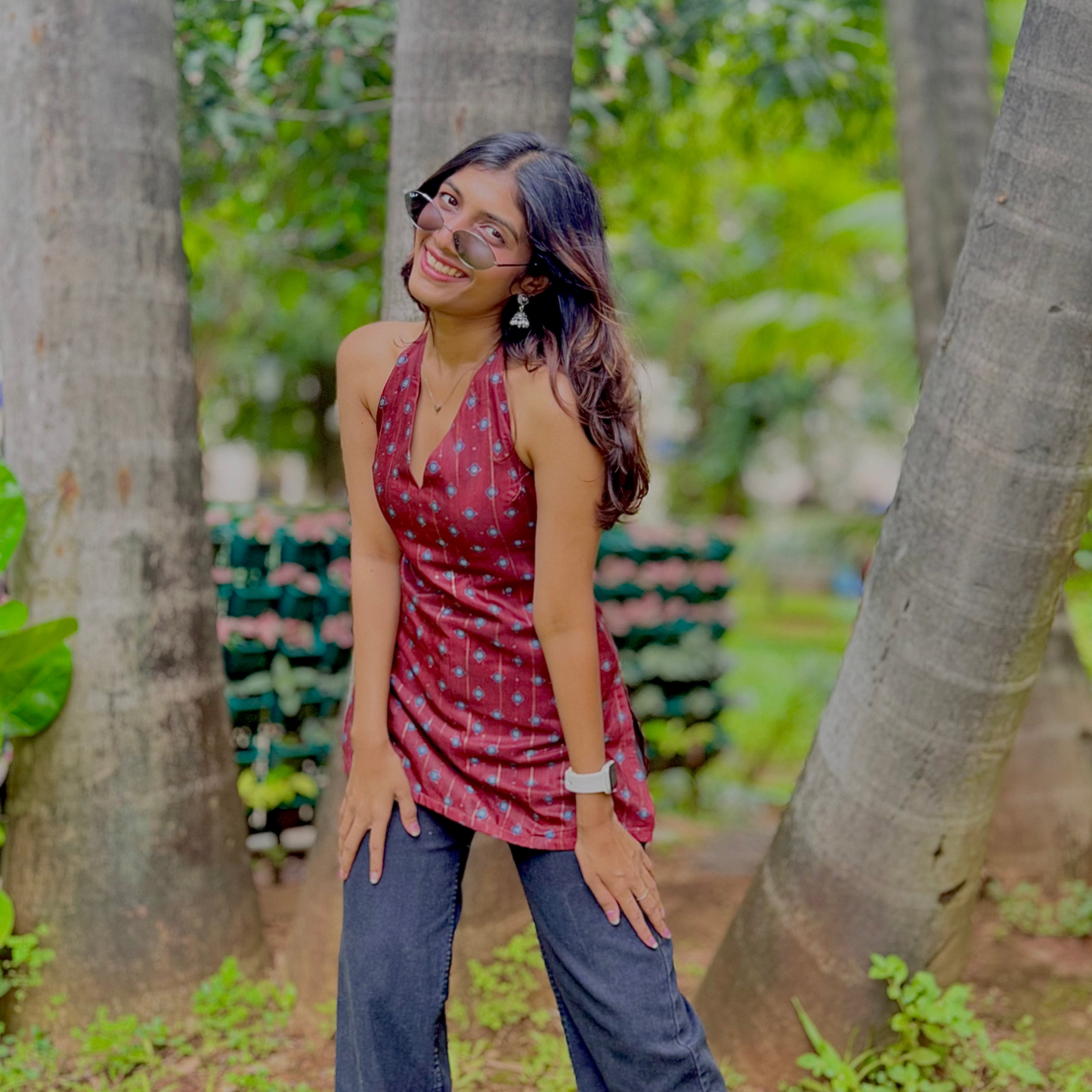Noor Halterneck Corset Kurti