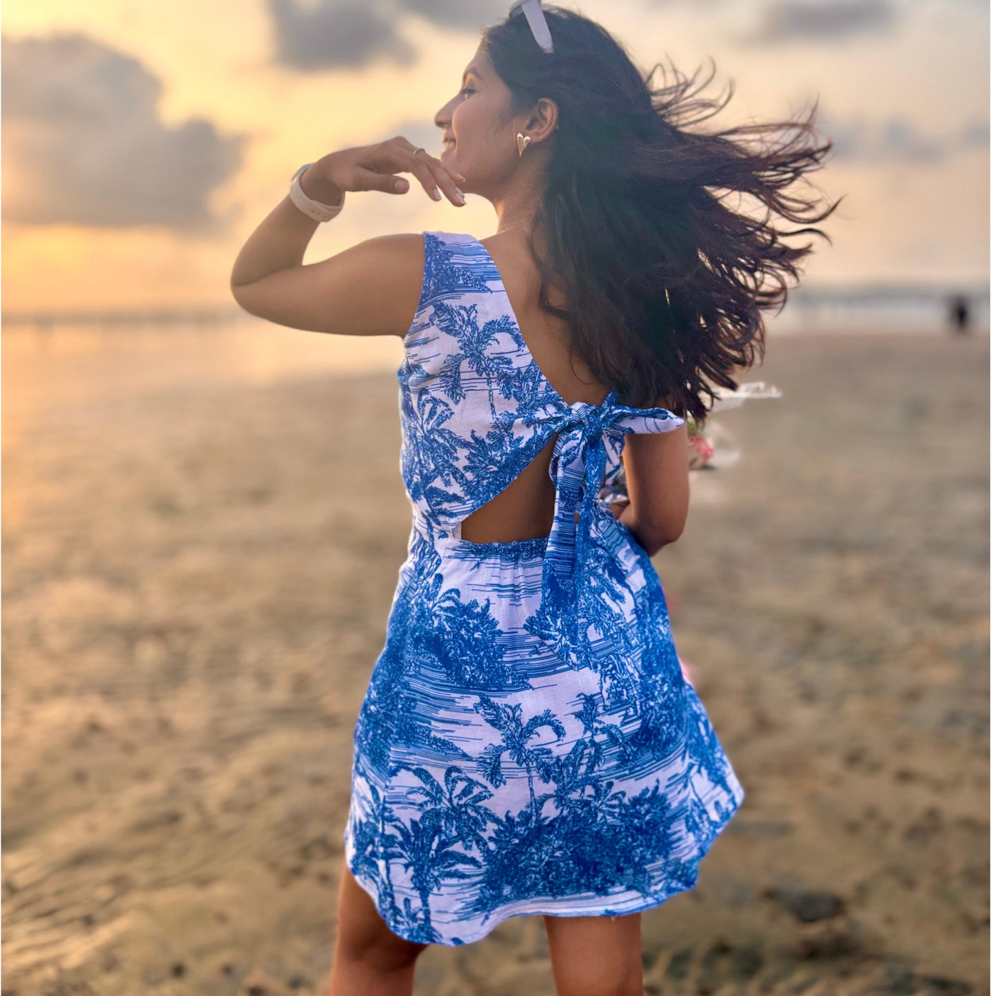 Bow Back Dress