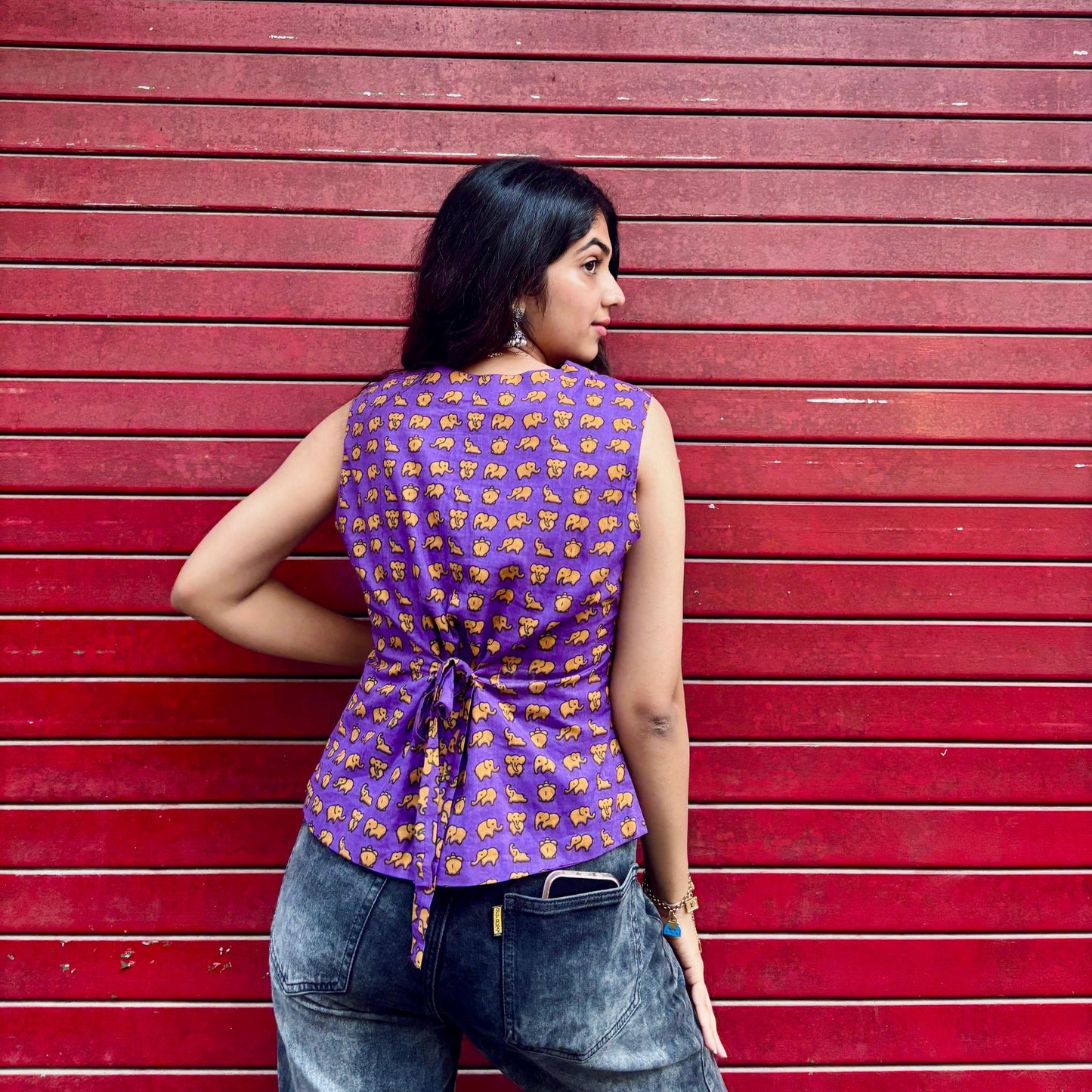 Ananya Vest Top