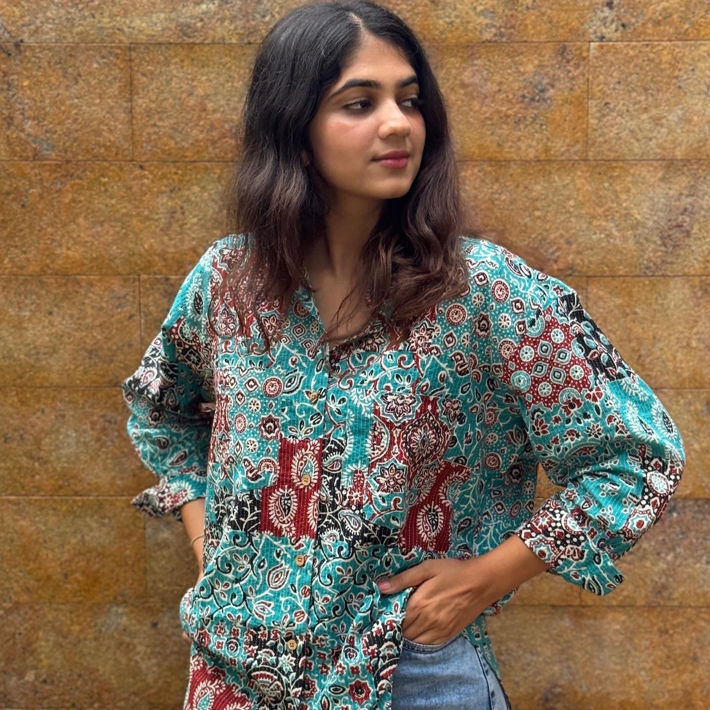 Mehfil Mosaic Shirt