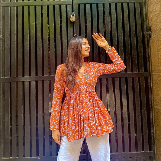 Aditi Peplum Kurti