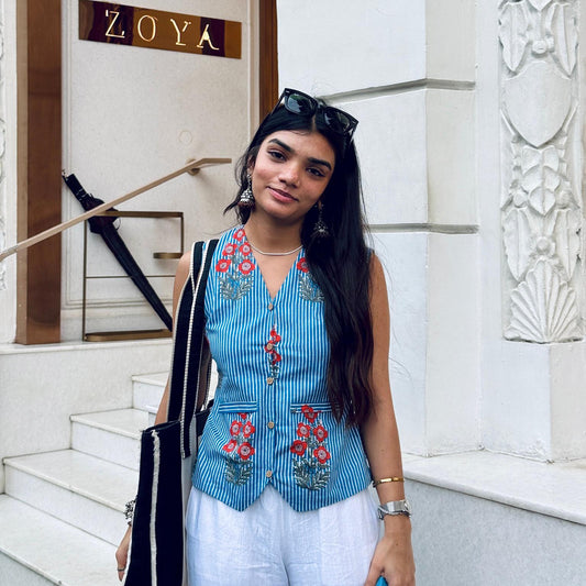 Zaria Vest Top