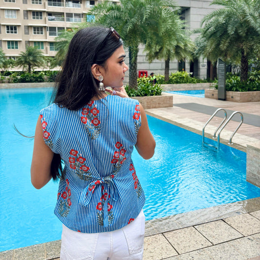 Zaria Vest Top