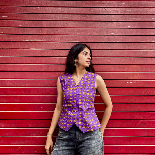 Ananya Vest Top